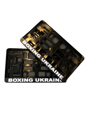 НОМЕРНІ РАМКИ АМЕРИКАНСЬКОГО ТИПУ “BOXING UKRAINE
