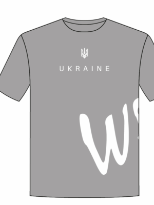 Футболка СІРА UKRAINE WR